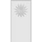 Ekena Millwork Standard Foster Flower Plinth Block With Rounded Edge, 4"W x 8"H x 3/4"P PBP040X080X075FOS11 - alternate 4